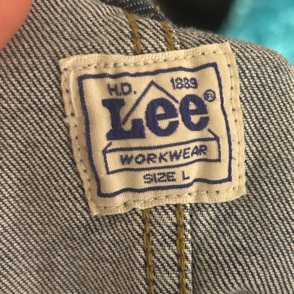 {Lee} Heritage Indigo Valley Workwear Overalls - Picture 5 of 5